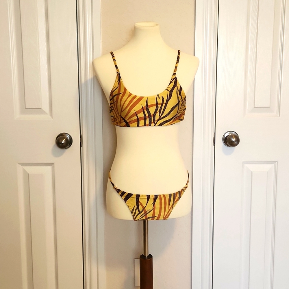 Bfyne Print String Bikini